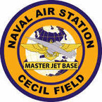 STICKER USN US NAVY NAS Cecil Field