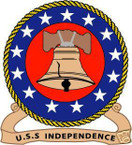 STICKER USN US NAVY CVN 62 USS INDEPENDENCE CARRIER A