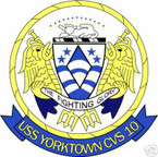 STICKER USN US NAVY CV 5 USS YORKTOWN CARRIER