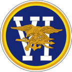 STICKER USN UNIT NAVY SEAL TEAM 6 B