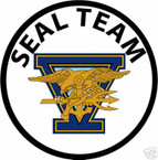 STICKER USN UNIT NAVY SEAL TEAM  5