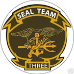 STICKER USN UNIT NAVY SEAL TEAM  3