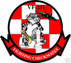 Sticker USN NAVY VF 211 FIGHTER SQUADRON TOMCAT