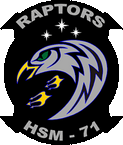 STICKER USN HSM  71 RAPTORS