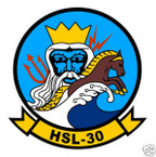 STICKER USN HSL 30 NEPTUNES HORSEMEN
