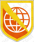 STICKER US ARMY UNIT 9th Signal Command