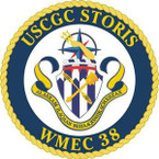 STICKER USCGC WMEC 38 STORIS
