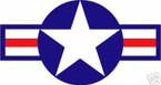STICKER USAF VET US AIR FORCE US AIRCRAFT STAR