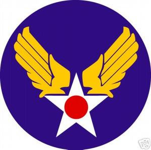 STICKER USAF VET ARMY AIR FORCE WWII VETERAN - M.C. Graphic Decals