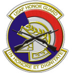 STICKER USAF VET Air Force Honor Guard