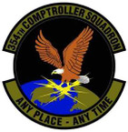 STICKER USAF 354 Comptroller Squadron Emblem