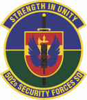 STICKER USAF  502 Security Forces Squadron Emblem