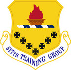 STICKER USAF  517th Training Group Emblem