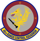 STICKER USAF  46 Range Control Squadron Emblem