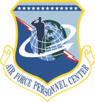 STICKER USAF PERSONNEL CENTER