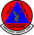 STICKER USAF Emergency Service Team