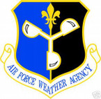 STICKER USAF AIR FORCE WEATHER AGENCY