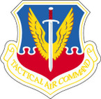STICKER USAF AIR FORCE TACTICAL AIR COMMAND