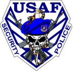 STICKER USAF Air Force Security Police B