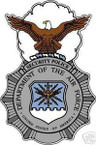 STICKER USAF Air Force Security Police A