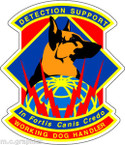 STICKER USAF Air Force Security Fortis Canis