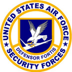 STICKER USAF Air Force Security Defensor Fortis A