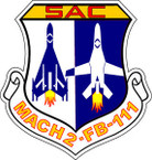 STICKER USAF AIR FORCE SAC FB111