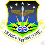 STICKER USAF AIR FORCE DOCTRINE CENTER
