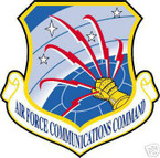 STICKER USAF Air Force Communications Command