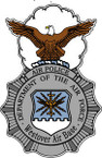 STICKER USAF Air Force Air Police Westover