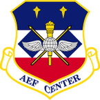 STICKER USAF AIR AND SPACE EXPEDITIONARY FORCE CENTER