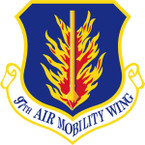 STICKER USAF 97TH AIR MOBILITY WING