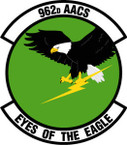 STICKER USAF 962nd Airborne Air Control Squadron Emblem