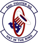 STICKER USAF 94th Fighter Squadron