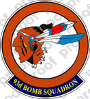 STICKER USAF 93rd BOMB SQUADRON