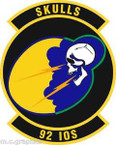 STICKER USAF 92nd Information Operations Squadron Emblem