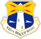 STICKER USAF 920TH RESCUE WING