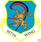 STICKER USAF 917TH WING