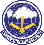 STICKER USAF 912th Air Refueling Squadron Emblem