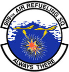 STICKER USAF 909th Air Refueling Squadron Emblem