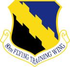 STICKER USAF 80TH FLYING TRAINING WING