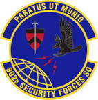 STICKER USAF 802nd Security Forces Squadron Emblem