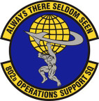 STICKER USAF 802nd Operations Support Squadron Emblem