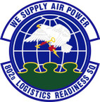 STICKER USAF 802nd Logistics Readiness Squadron Emblem