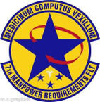 STICKER USAF 7th Manpower Requirements Flight