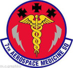 STICKER USAF 7th Aerospace Medicine Squadron