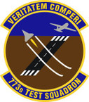 STICKER USAF 773rd Test Squadron Emblem