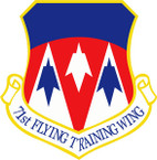 STICKER USAF 71ST FLYING TRAINING WING