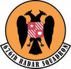 STICKER USAF 676th Radar Squadron