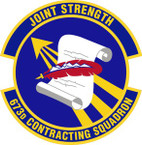 STICKER USAF 673rd Contracting Squadron Emblem